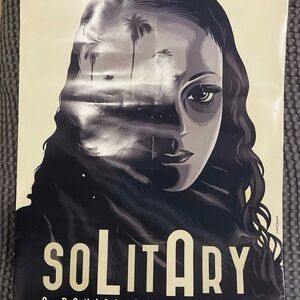 SIGNED Solitary Art Print - Black and White with COA (Certificate of Authent